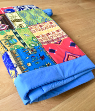 Load image into Gallery viewer, Loujoliwax™ Patchwork rug in wax fabrics