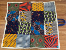 Load image into Gallery viewer, Loujoliwax™ Patchwork rug in wax fabrics