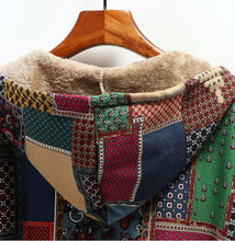 Load image into Gallery viewer, Loujoliwax™ Vintage patchwork coat
