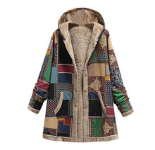 Load image into Gallery viewer, Loujoliwax™ Vintage patchwork coat
