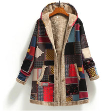 Load image into Gallery viewer, Loujoliwax™ Vintage patchwork coat
